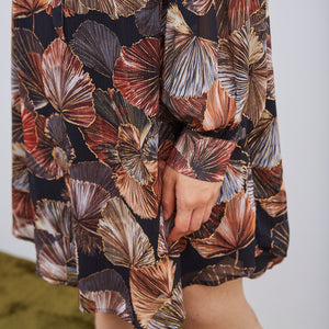 Metallic Shell Dress