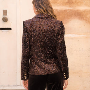 Sparkly Sequin Blazer