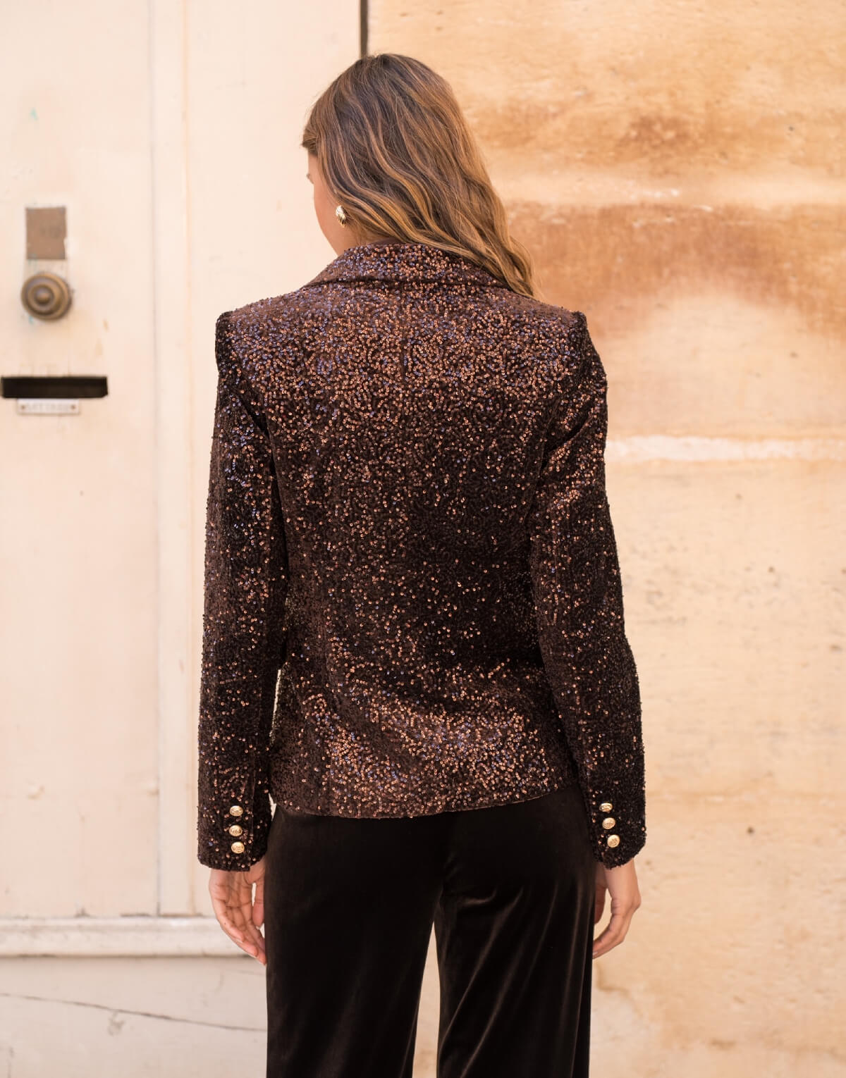 Sparkly Sequin Blazer