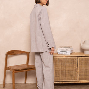 Wide Leg Trouser Suit