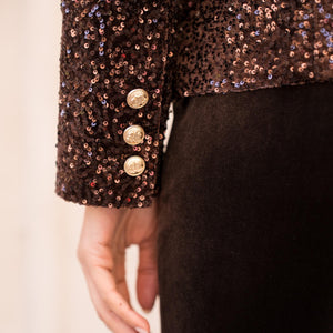 Sparkly Sequin Blazer