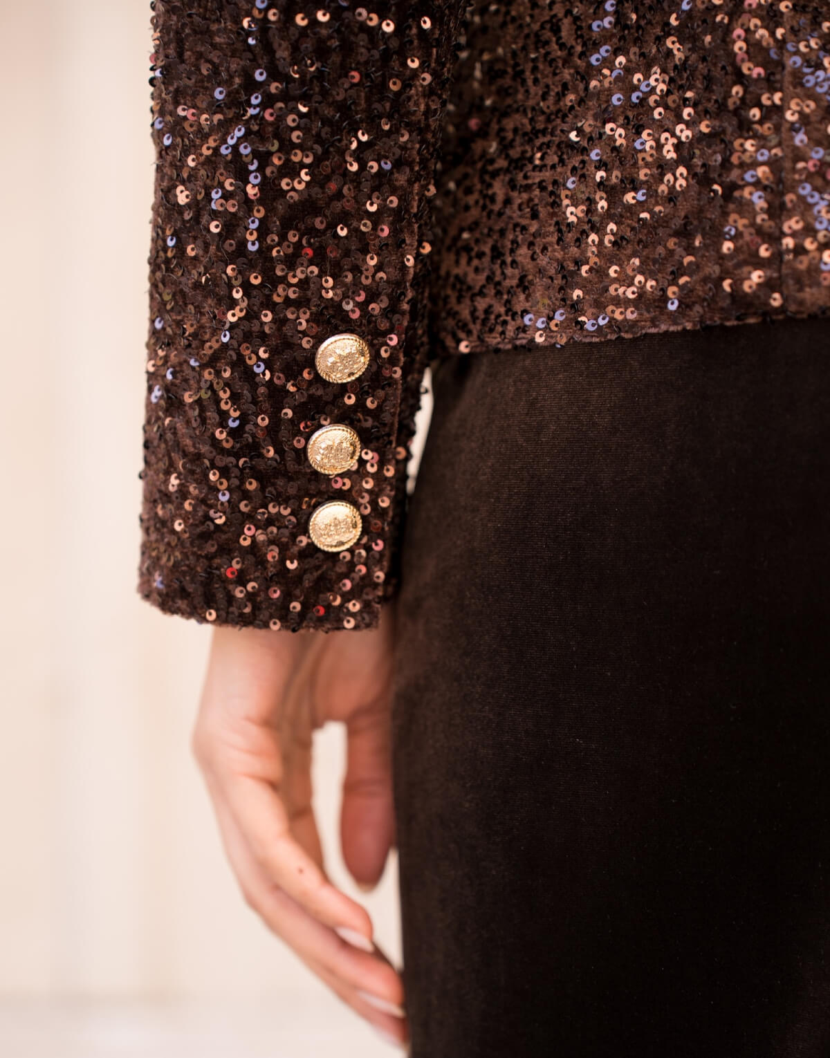 Sparkly Sequin Blazer