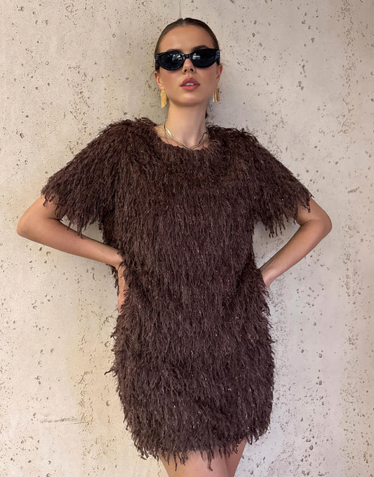 Cocoa Tassel Co-Ord Set