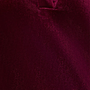 Burgundy Velvet Tunic Dress
