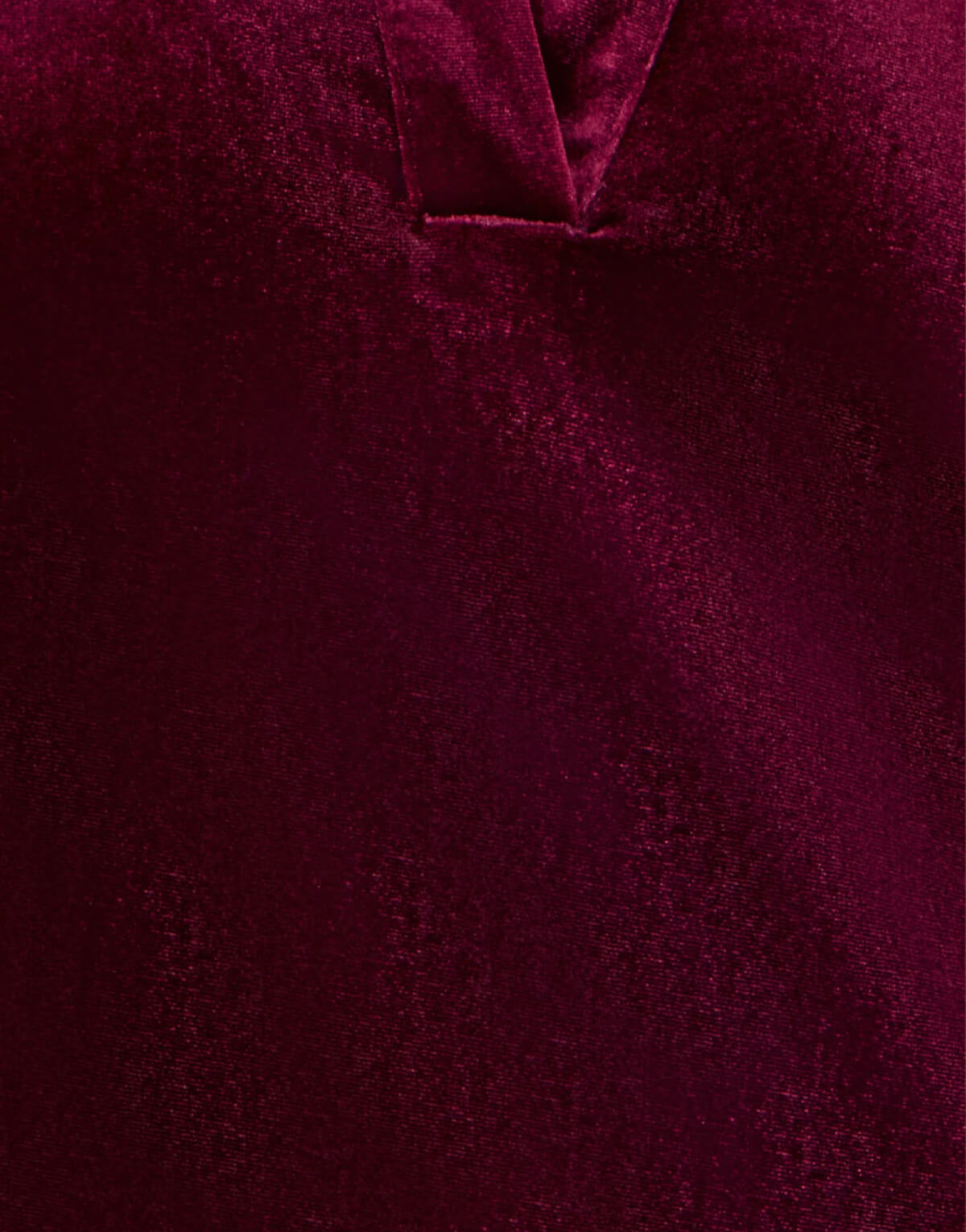 Burgundy Velvet Tunic Dress