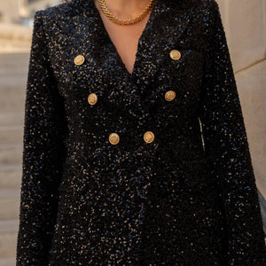 Sparkly Sequin Blazer