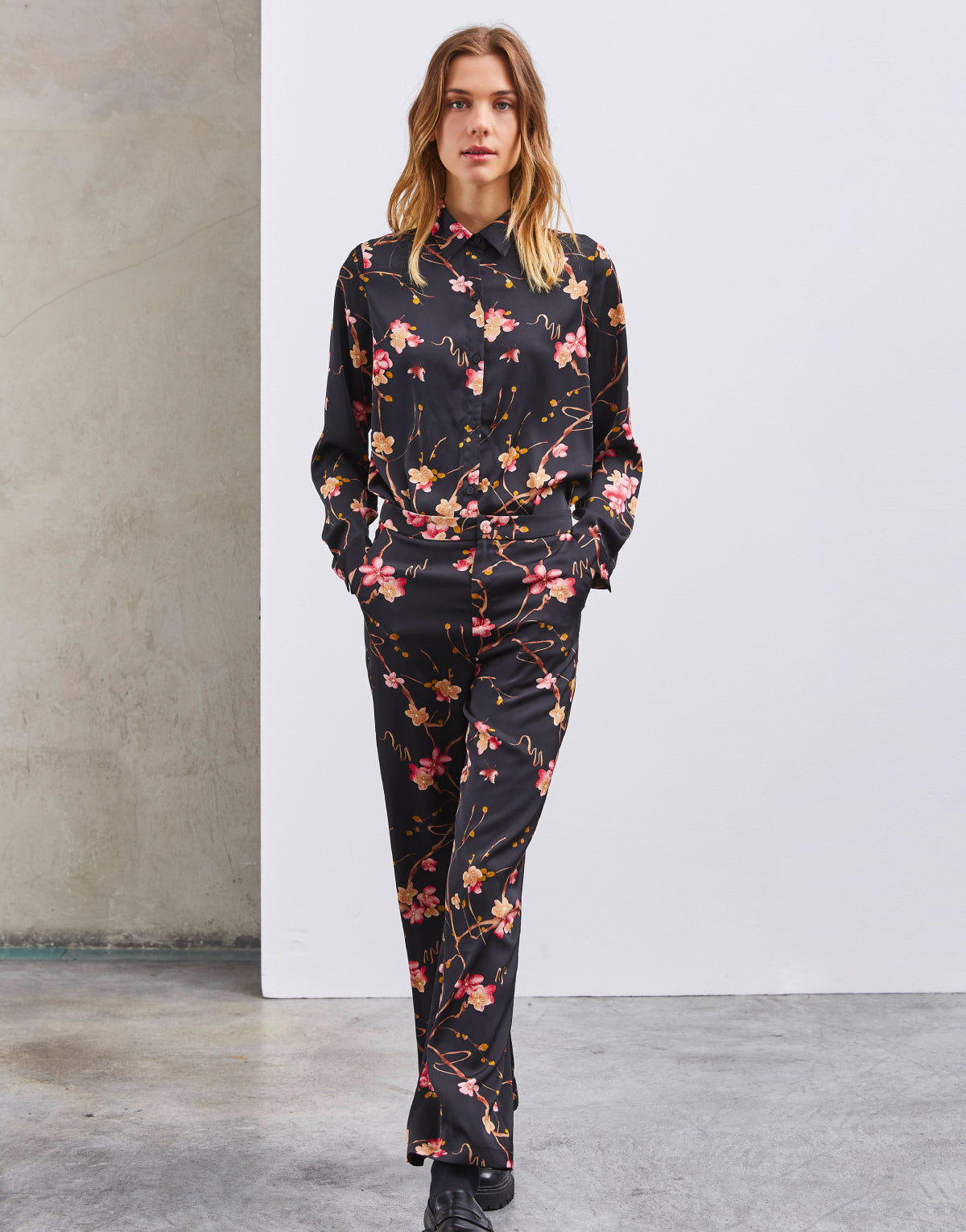 Midnight Blossom Trousers