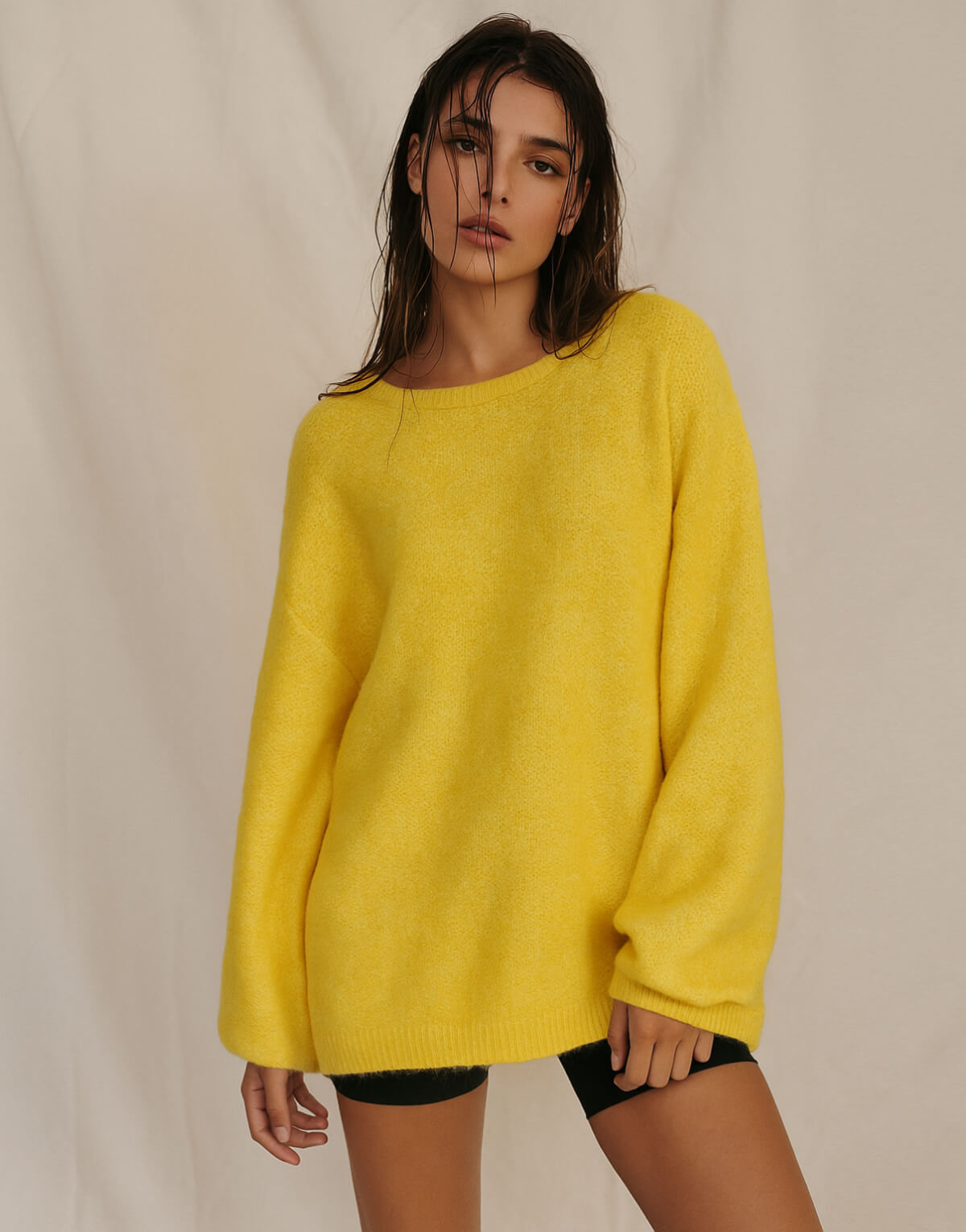 Longline Textured Jumper