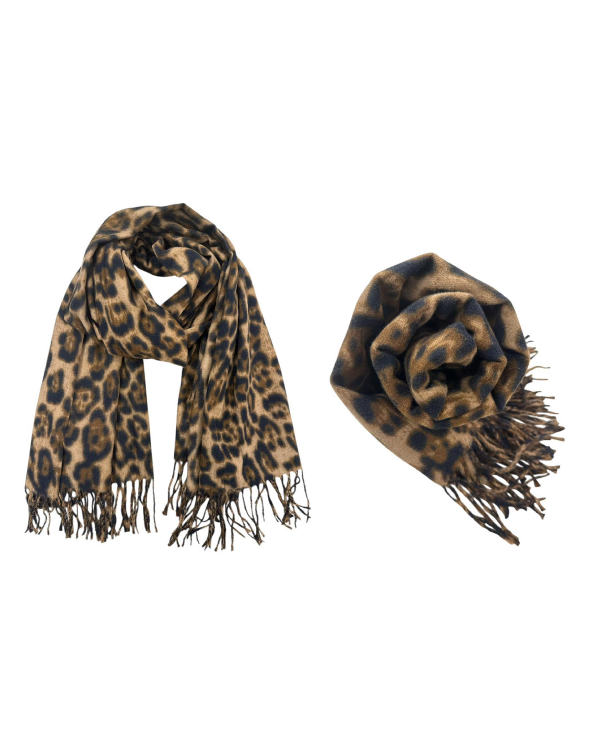 Leopard Print Scarf