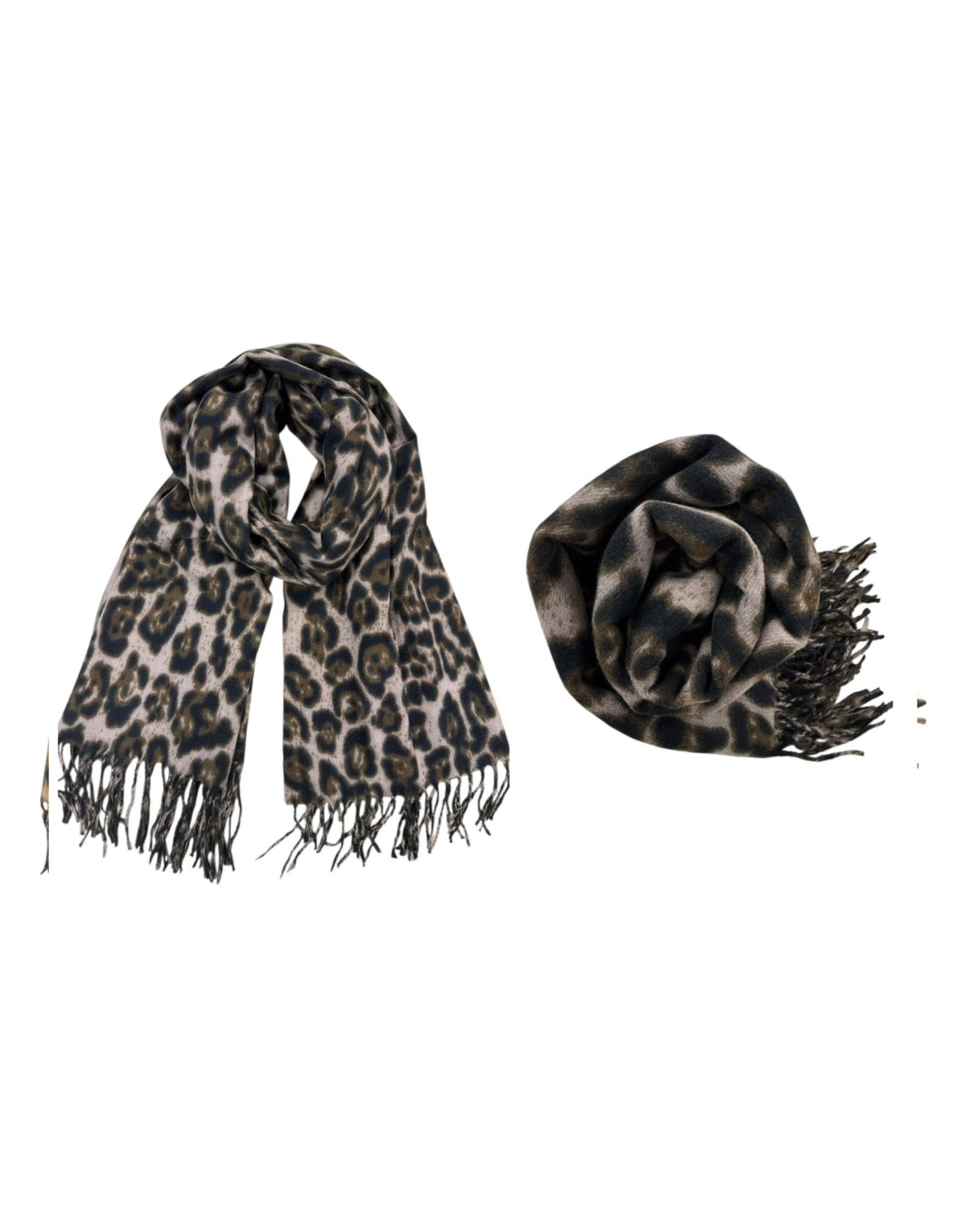 Leopard Print Scarf