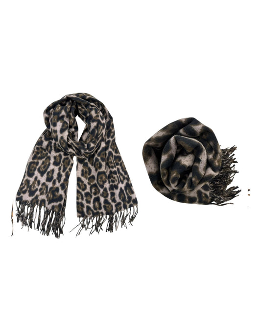 Leopard Print Scarf