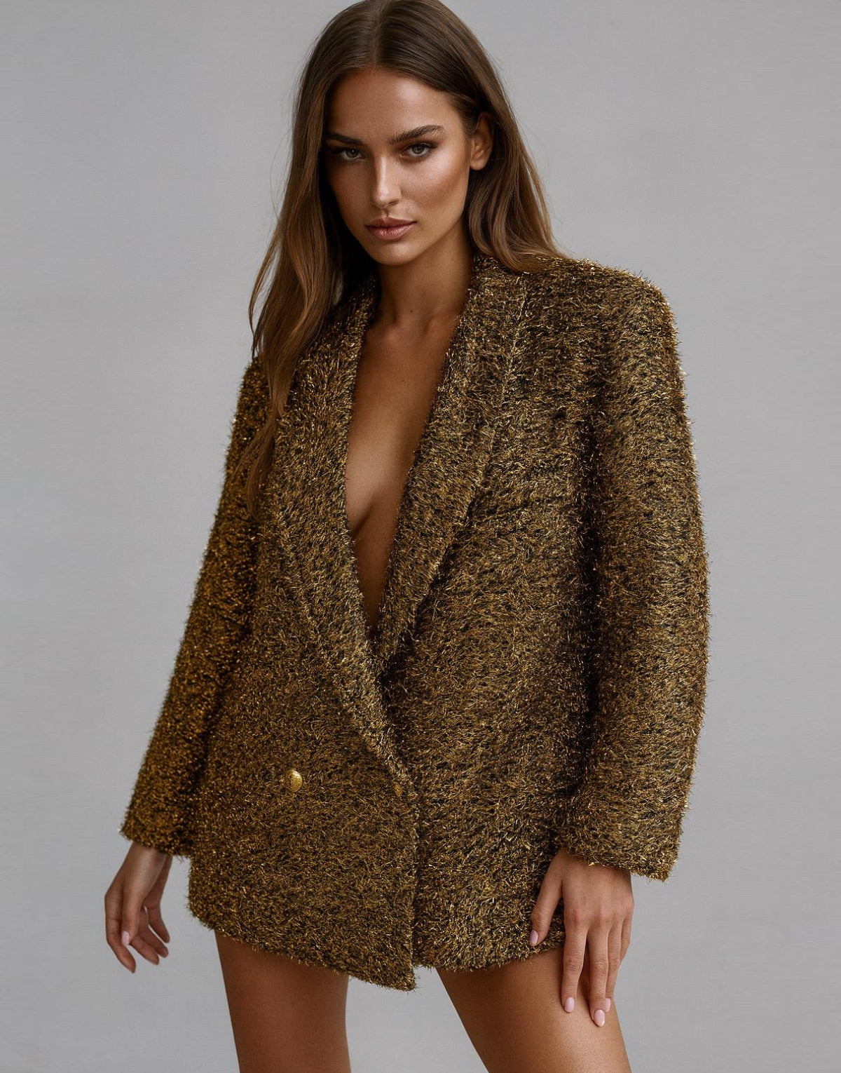 Shimmer Weave Jacket