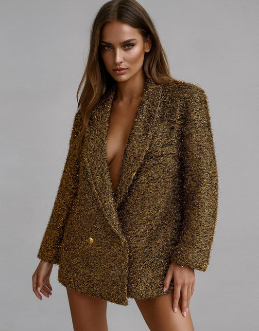 Shimmer Weave Jacket