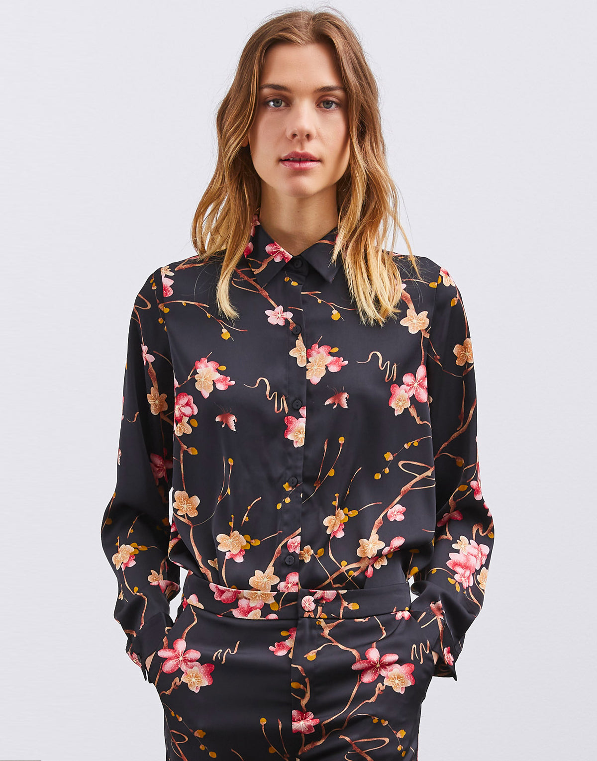 Midnight Blossom Shirt