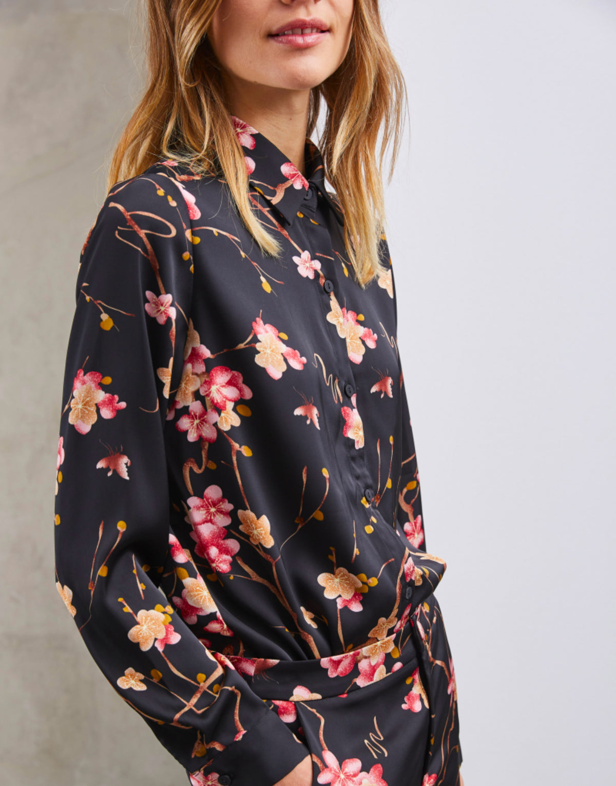 Midnight Blossom Shirt