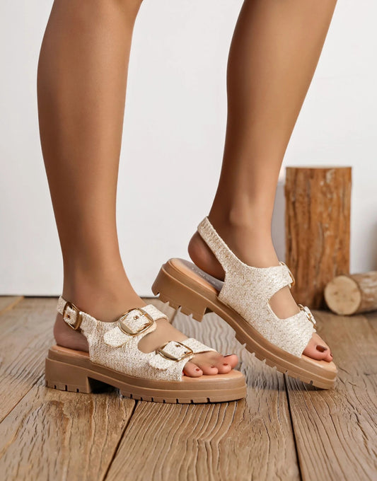 Raffia Sandals