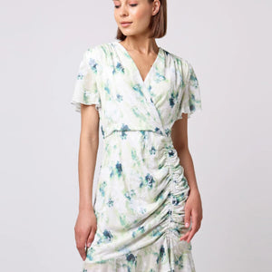 Floral Ruffle Mini Dress