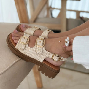 Raffia Sandals