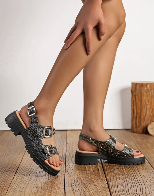 Raffia Sandals