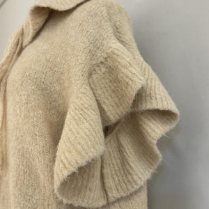 Ruffle Tie Knit Jumper