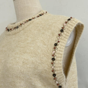 Beaded Knit Tank