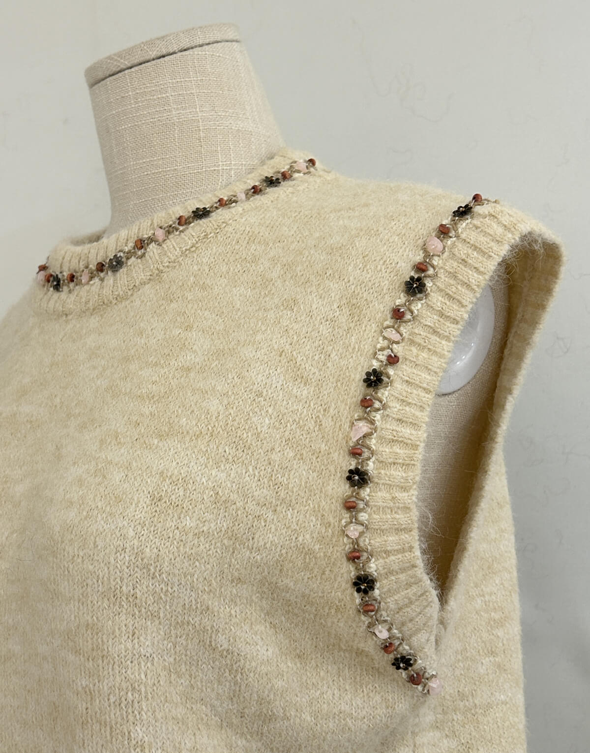 Beaded Knit Tank