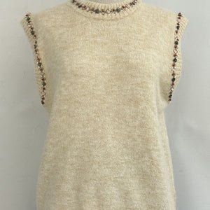 Beaded Knit Tank