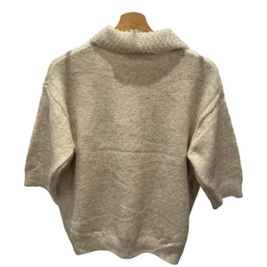 Diamante Collar Knit Jumper