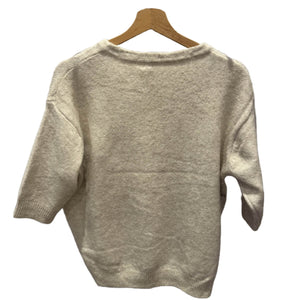 Diamante Collar Knit Jumper