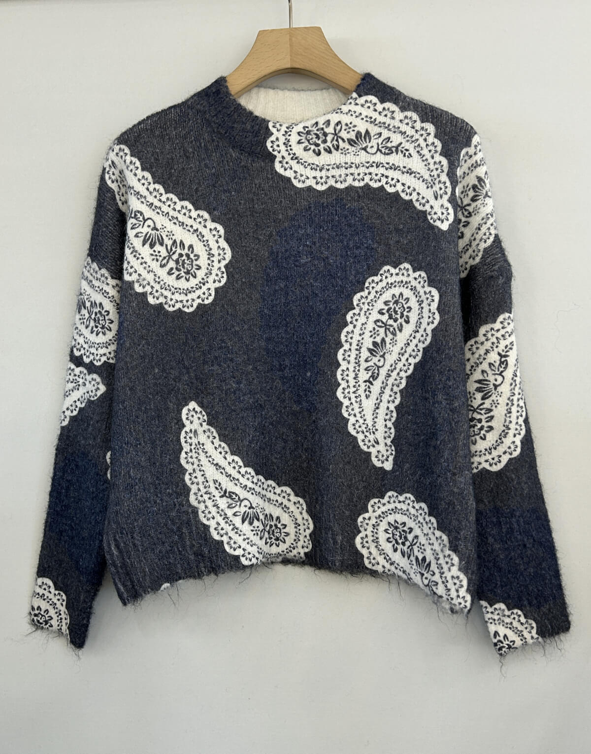 Paisley Knitted Jumper