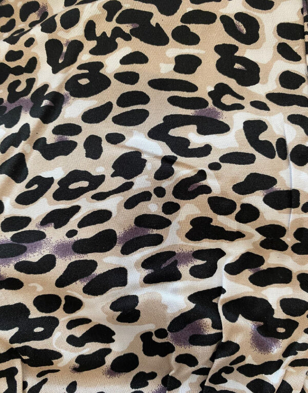 Leopard Tassel Trim Trousers