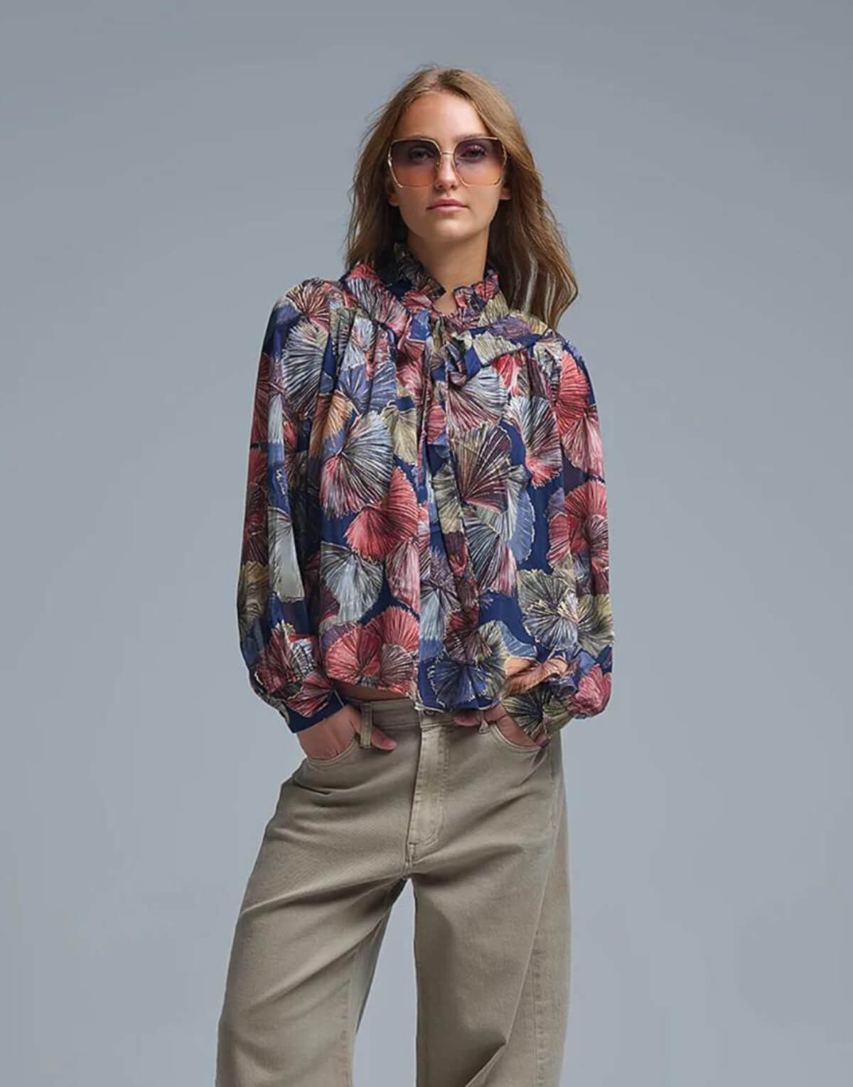 Metallic Shell Shirt