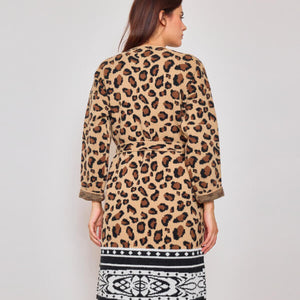 Savannah Border Knit Cardigan